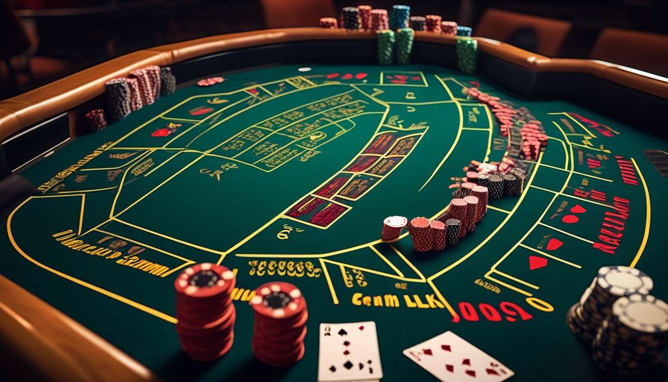 Mastering Blackjack with a Comprehensive Rules Chart